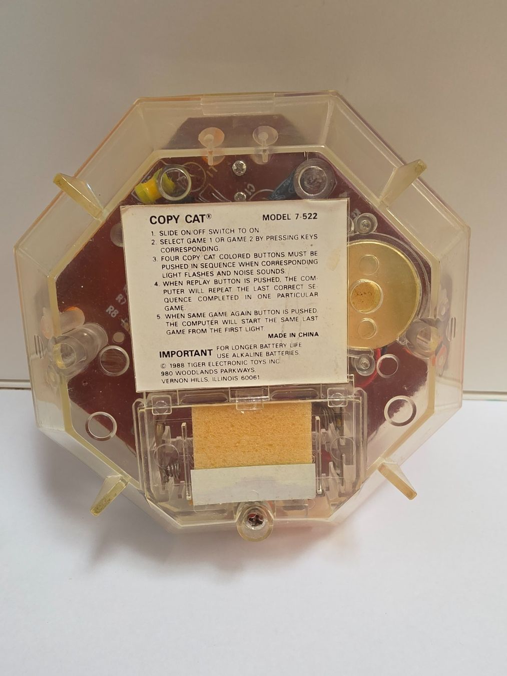 Spielzeuge: Jeu Copycat de Tyger de 1988 – Gebraucht aus Bulle von Chimchiree 1