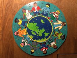 Puzzle aus Holz „Pre Schoolians“