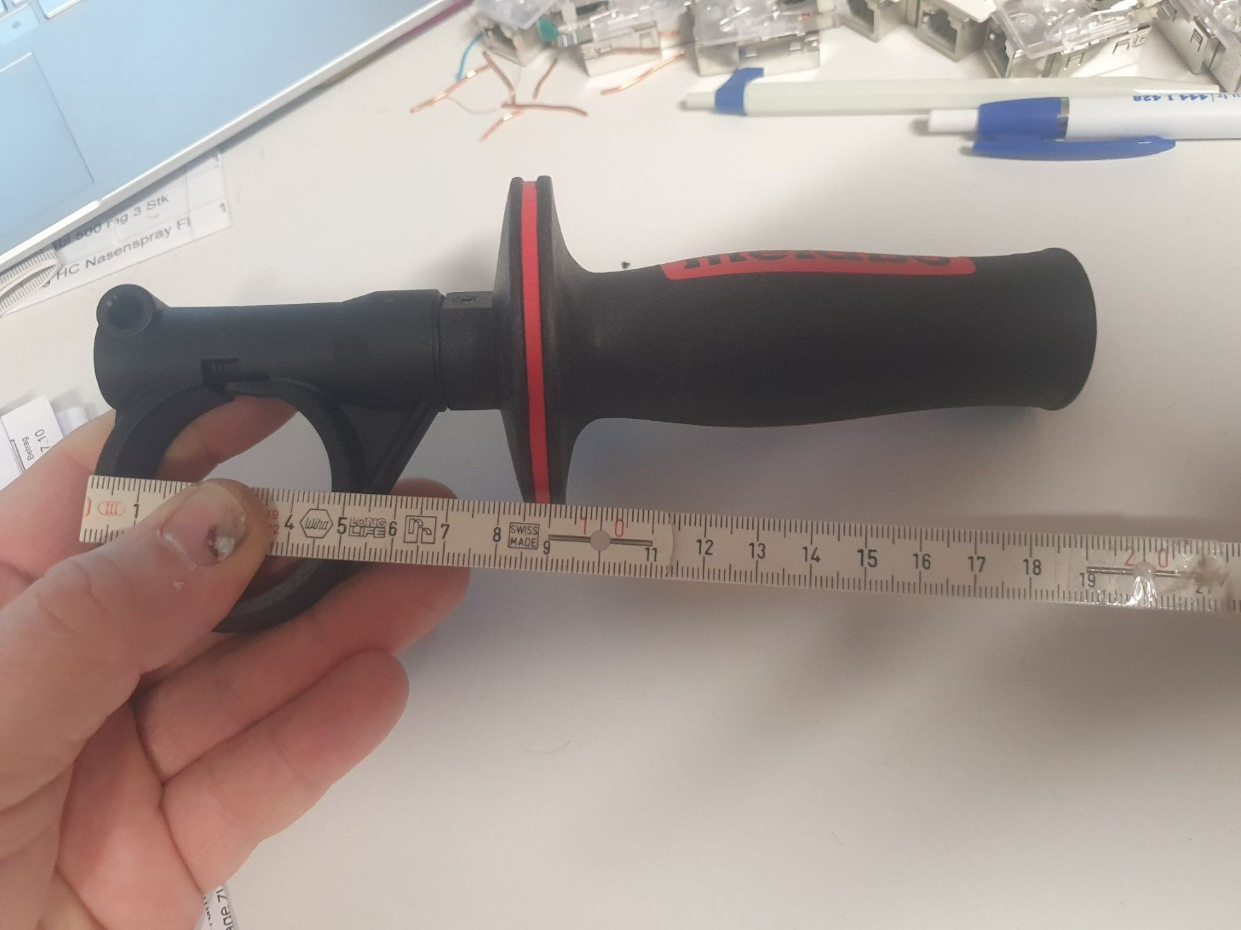 Metabo Alle Werkzeuge: Metabo Zusatzhandgriff Griff M8 D42 L200 – Neu und originalverpackt aus Zürich von eymen20 4