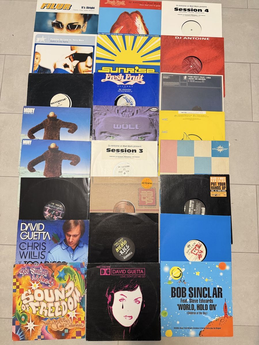 Dischi in vinile: Mainstream House Music, David Guetta an Co. – Usato da Solothurn venduto da Funkytunky