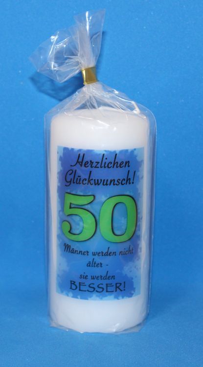 50 Geburtstag Spruchkerzen Kaufen auf Ricardo