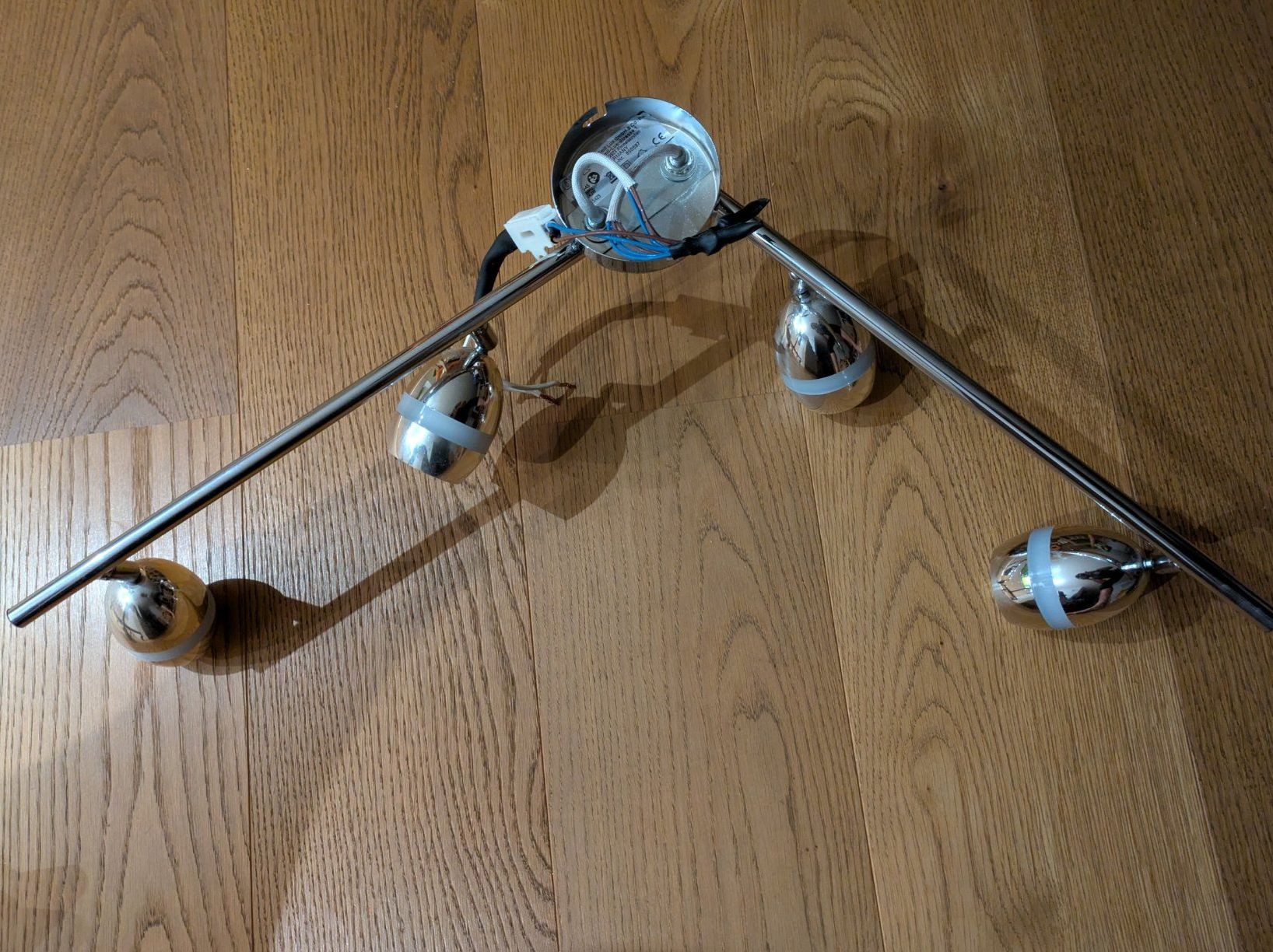 Lampadari & plafoniere: Deckenlampe mit 4 Strahler – Usato da Adlikon venduto da Match62 4