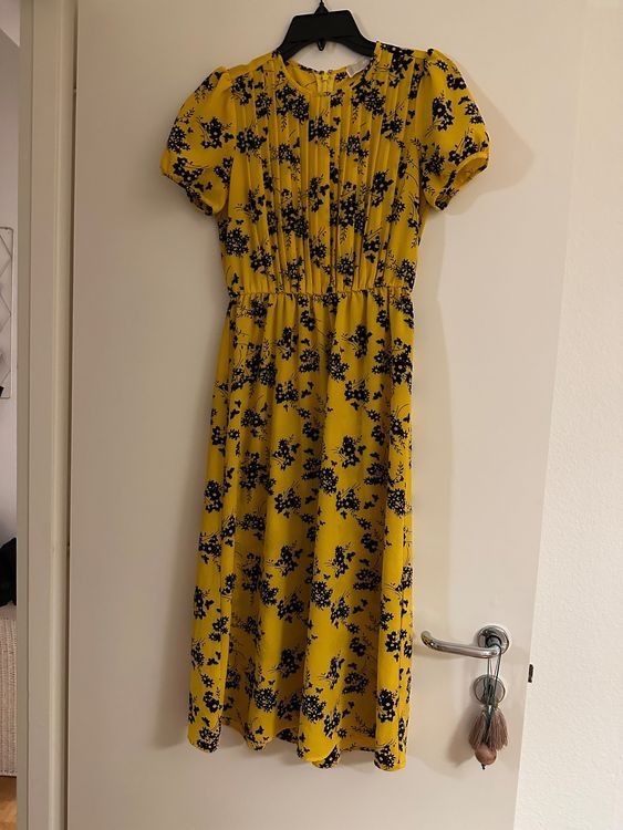 Kleider: Michael kors yellow silk dress 34 – Neu (gemäss Beschreibung) aus Zürich von guo_df5r