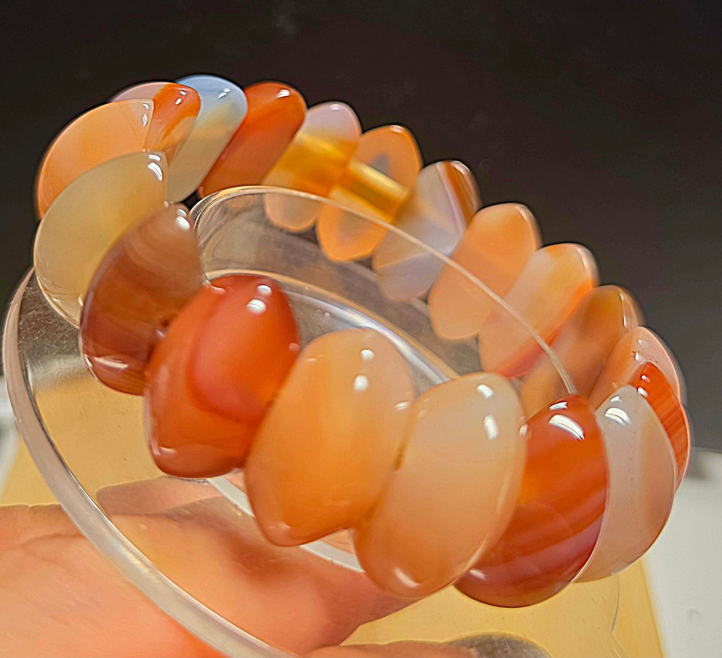 Minerali & Pietre curative: Karneol Armband – Nuovo e nell'imballaggio originale da Matzingen venduto da Shay_Crystalz 1