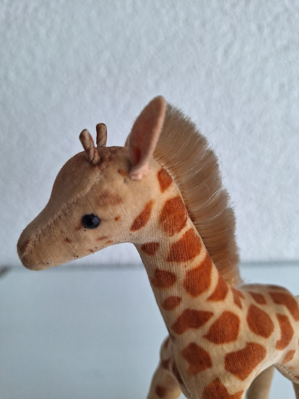 Steiff Giocattoli: Steiff Giraffe aus Samtplüsch – Usato da Sissach venduto da luvama 3
