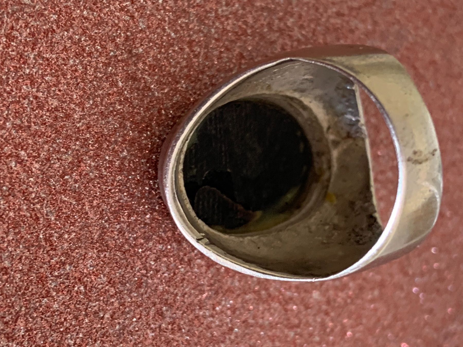 Onyx Anelli: Onyx-Ring oval fett 54 – Usato da Dittingen venduto da Bellevista 6