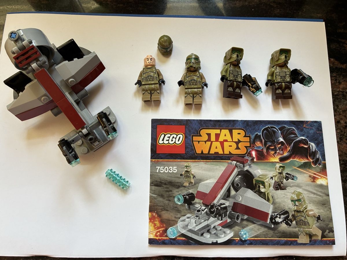 Lego Giocattoli: LEGO Star Wars Set 75035 – Usato da sargans venduto da Angamar