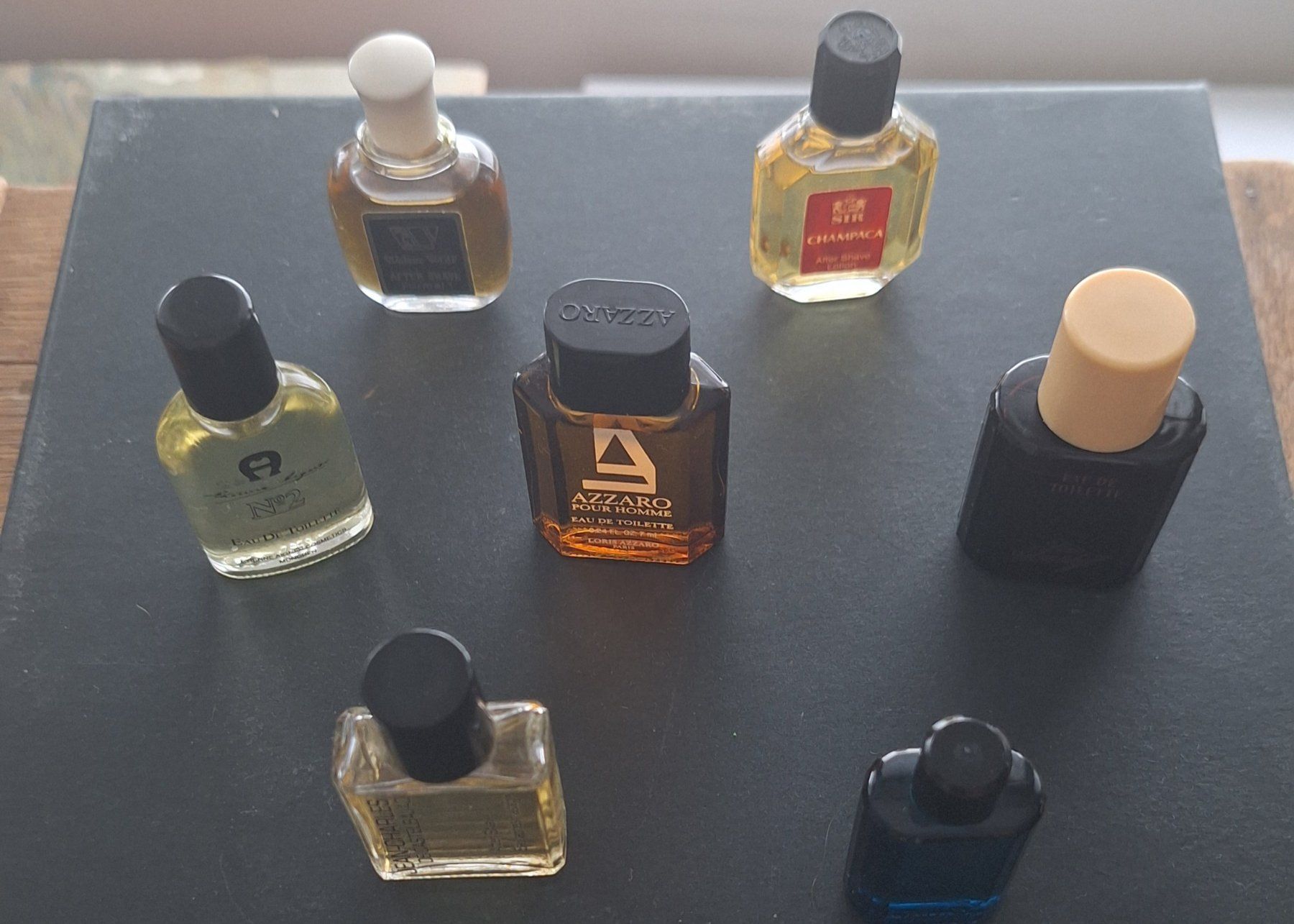 Parfum & Eau de Toilette: Miniatur Parfums Set - Vintage  Herren Duft – Gebraucht aus Horgen von OlJaS 1
