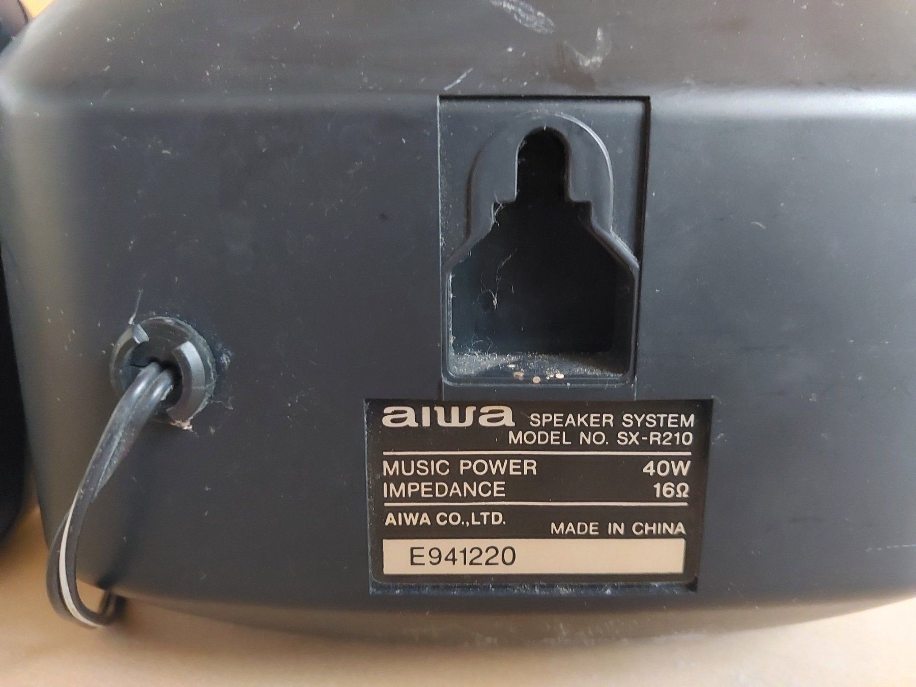 Casse acustiche: Lautsprecher System aiwa - 5 Boxen – Usato da Kaltacker venduto da Marbieri 3