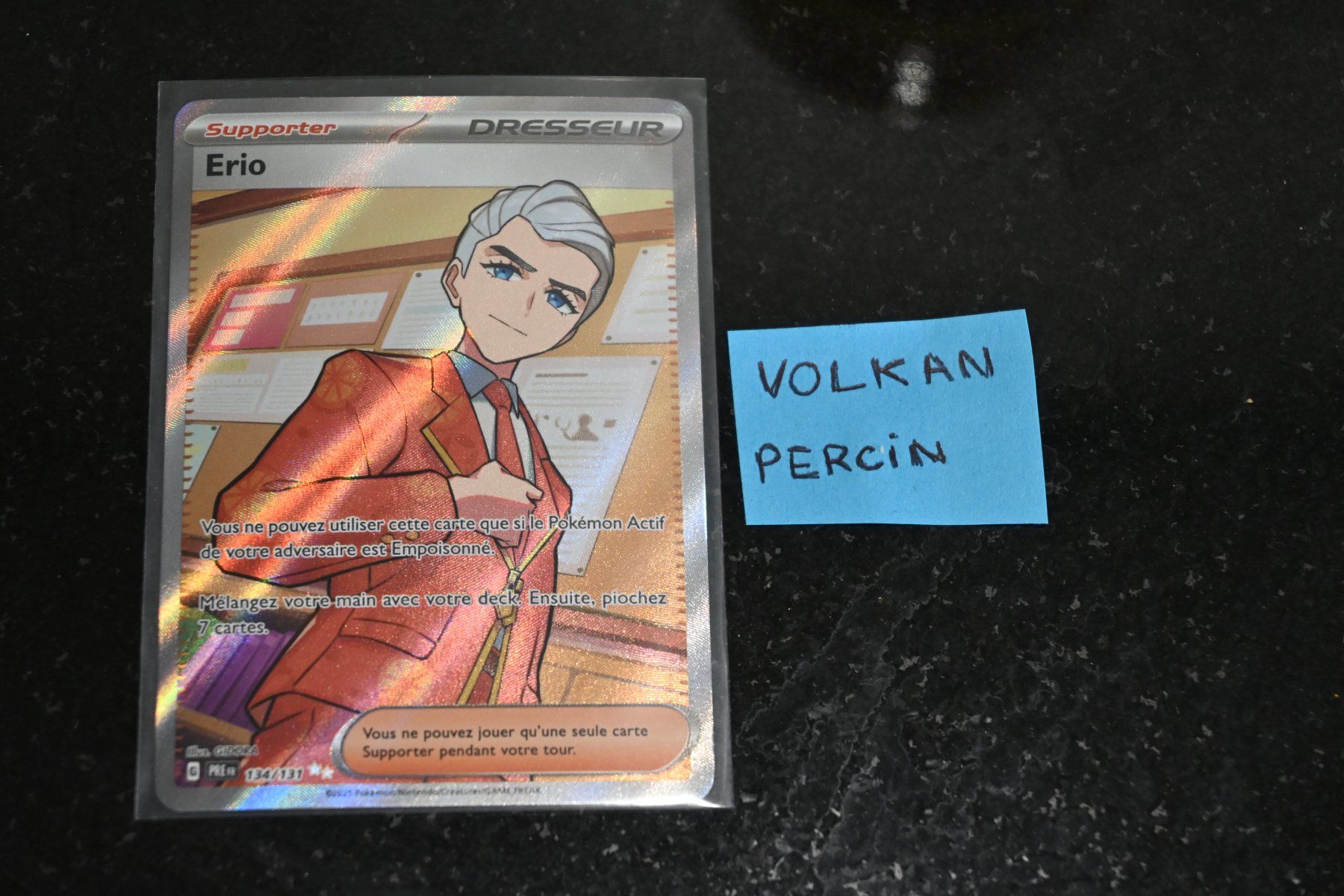 Pokémon Carte collezionabili: Erio (PRE 134) FR – Nuovo (secondo la descrizione) da Aigle venduto da PSAPOKEVOVO