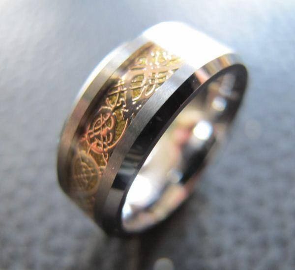 Anelli: Echter Tungsten Carbide Wolfram Ring 9 – Nuovo (secondo la descrizione) da Schwanden GL venduto da UHRKNALL 1