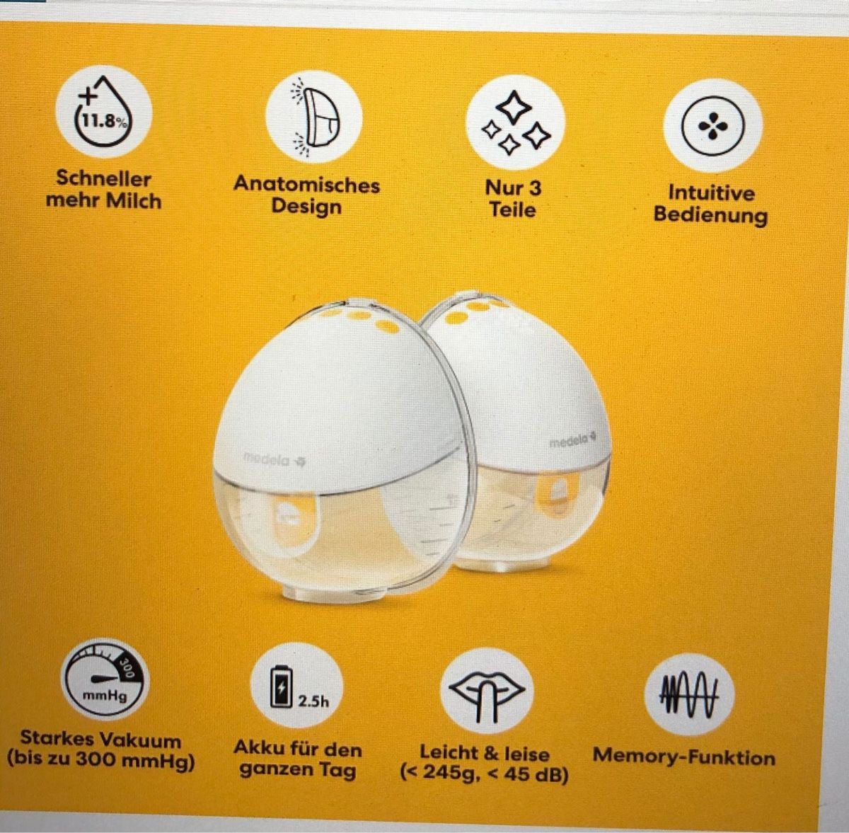 Medela Accessori per l’allattamento: Medela breast pumping machine – Nuovo (secondo la descrizione) da Basel venduto da nur_c22s
