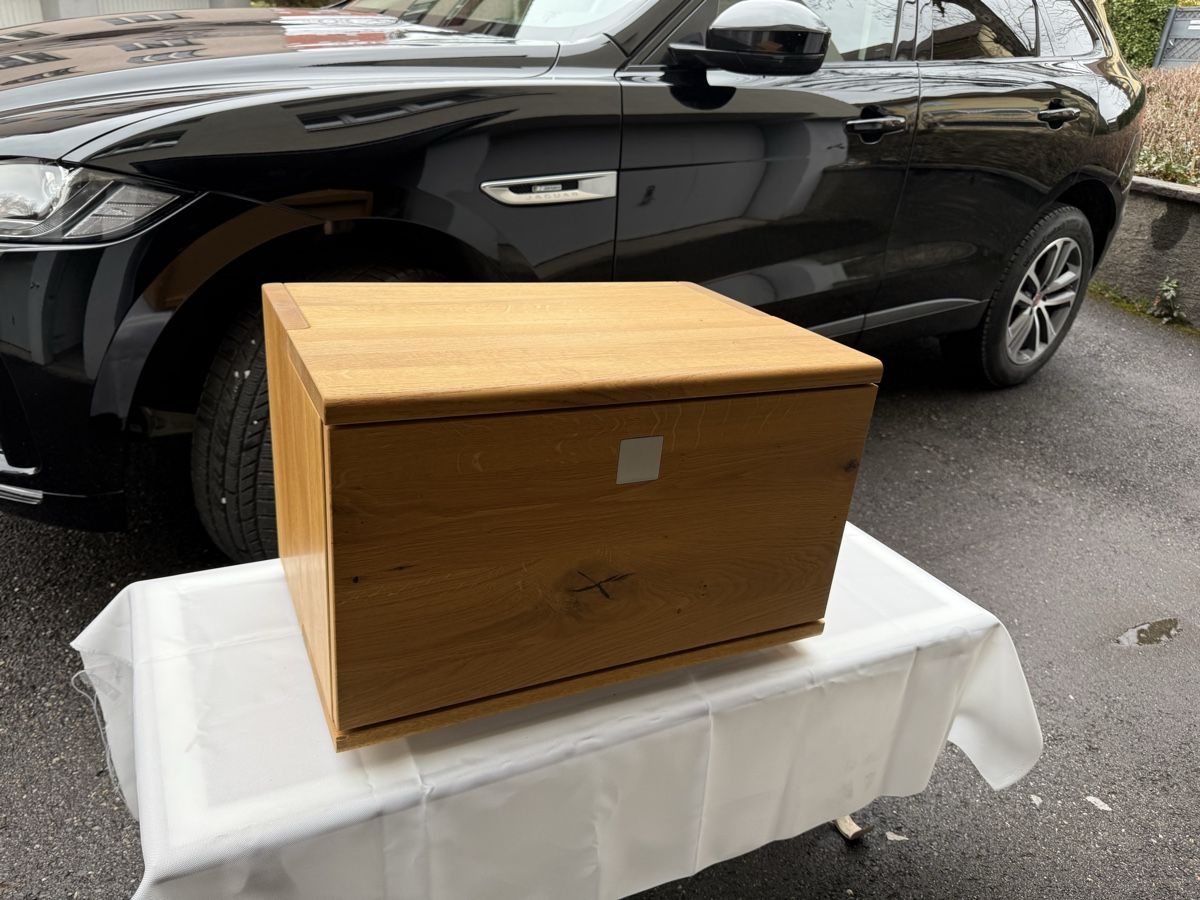 Tables de nuit: Modern Oak Bedside Table Nightstand Drawer Storage – D'occasion à Liebefeld par Khampa 1