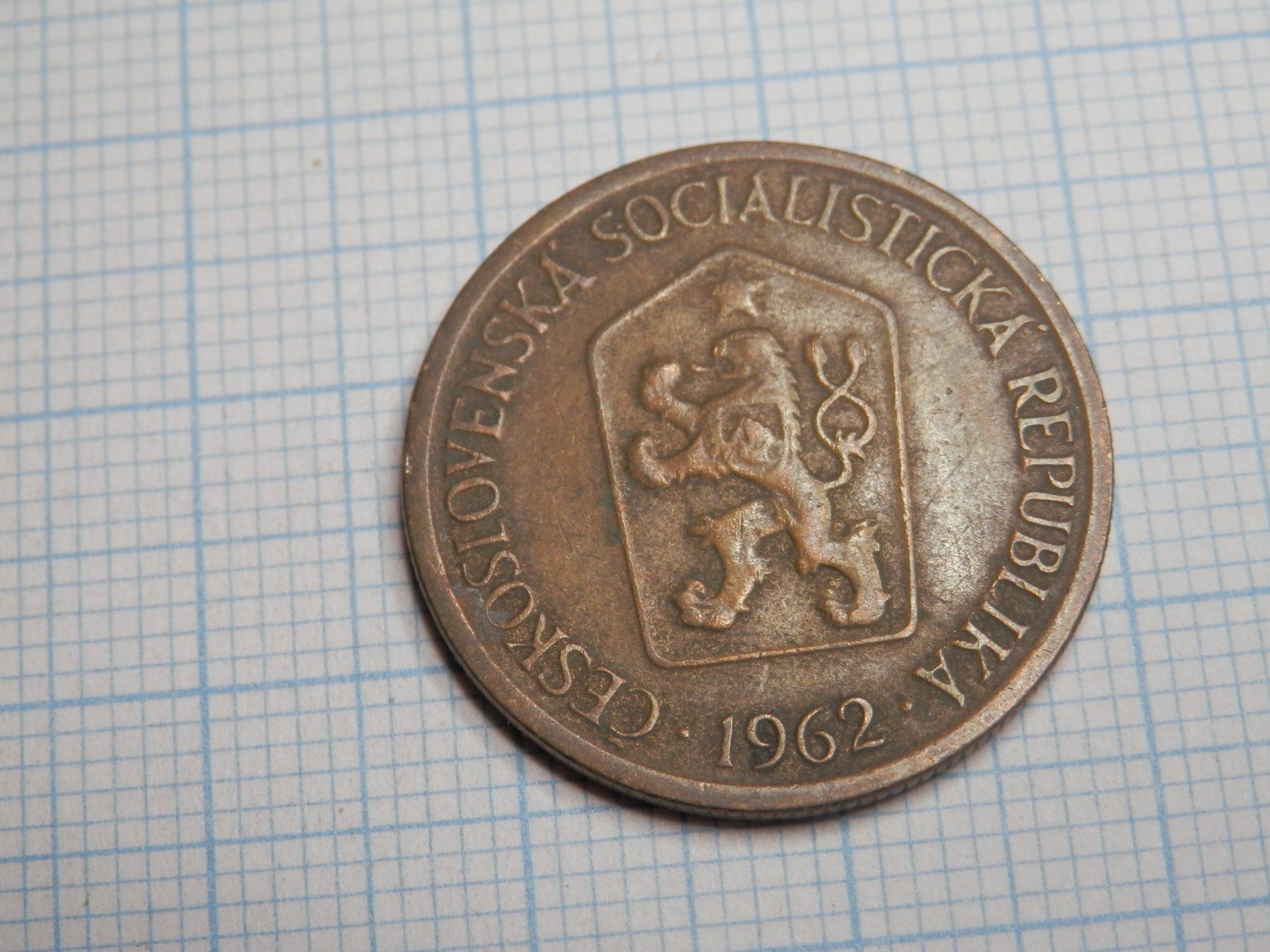 Tutti le monete: Tschechoslowakei 1 Krone, 1962 – Usato da Weiach venduto da weiach81