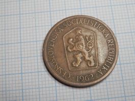 Tschechoslowakei 1 Krone, 1962