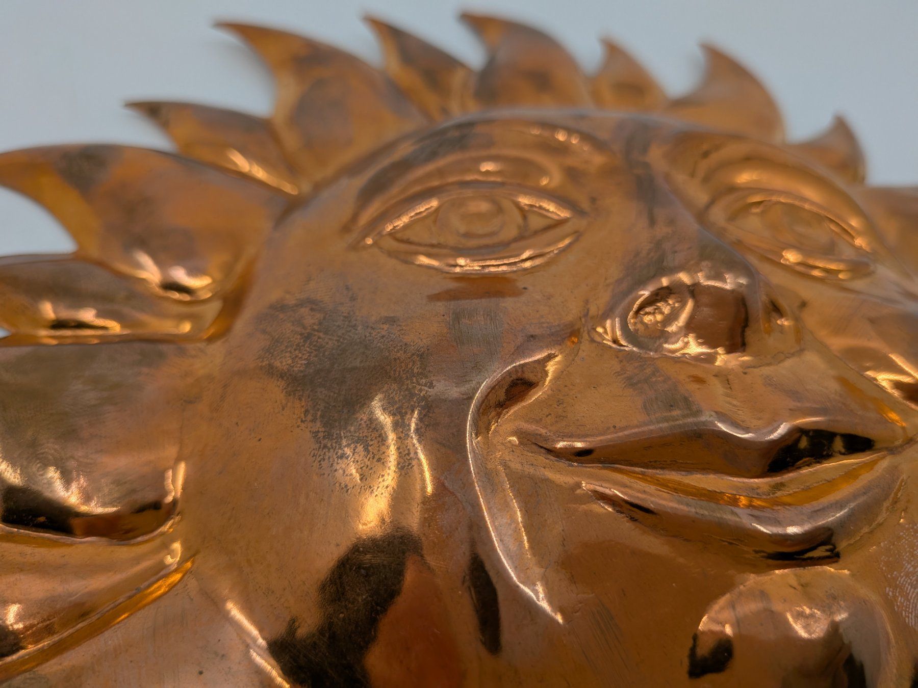 Statuette: Kupfer Sonne Bigra Swiss – Usato da Emmen venduto da magelan 1