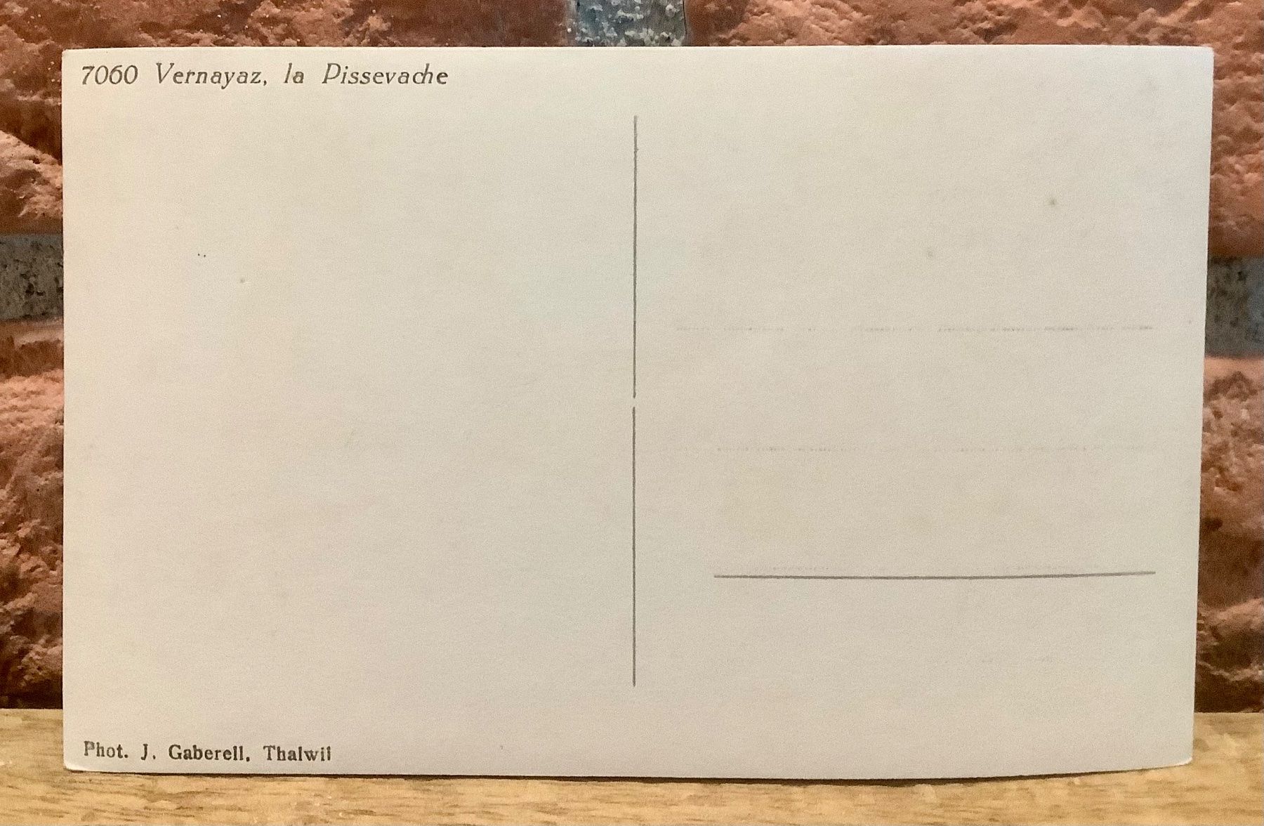 Cartoline postali: VERNAYAZ - la Pissevache - Wasserfall – Usato da Root venduto da ENGLAND-TREASURES 2