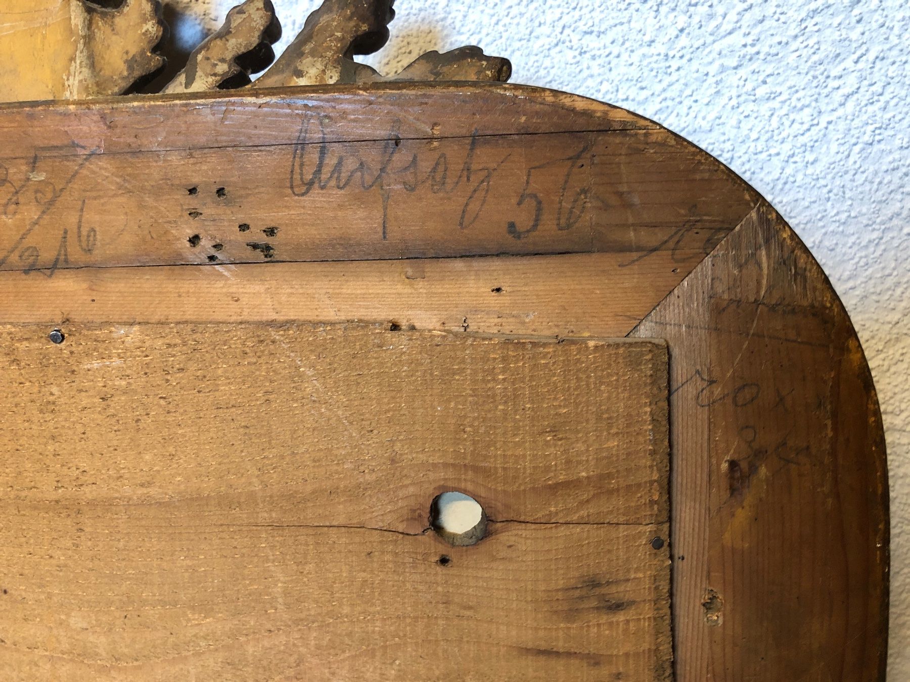 Specchi: Antique miroir numéroté – Usato da Chénens venduto da Touta1franc 7