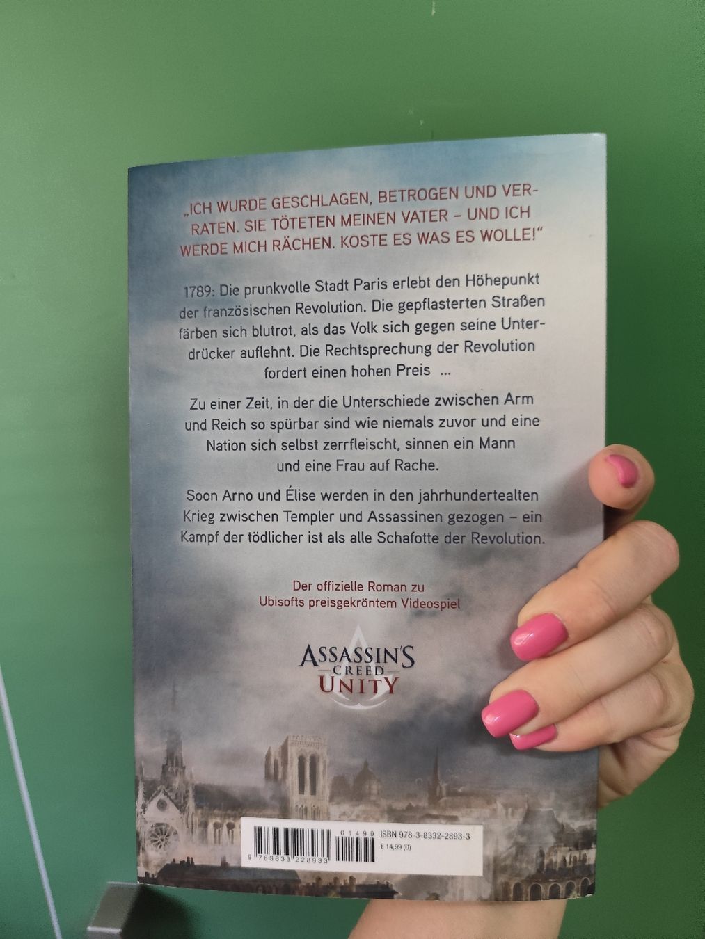 Bücher: Assassin's Creed Unity Oliver Bowden Book German – Gebraucht aus Mägenwil von VintageGirly 2