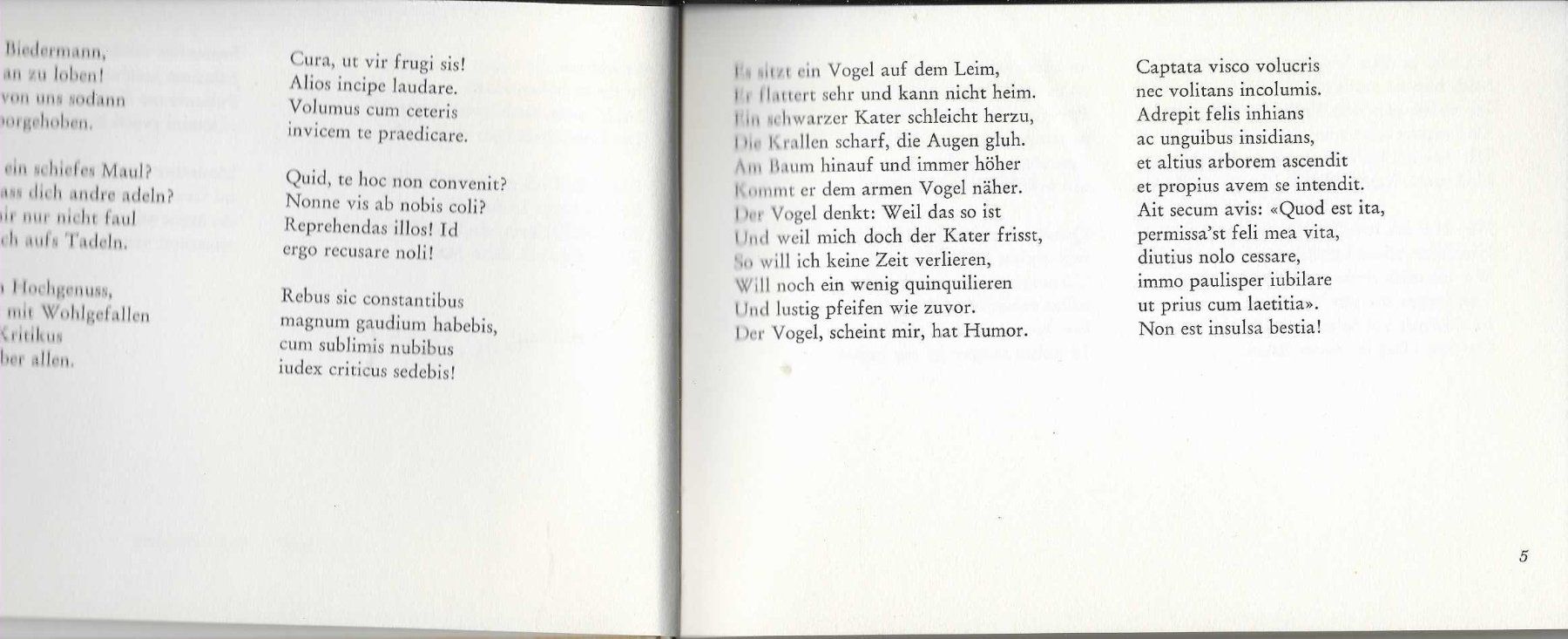 Libri: Aus der "Kritik des Herzens" von Willhelm Busch – Usato da Flims - Dorf venduto da Stagediver 2