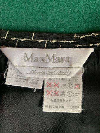 MAX MARA Rock Gr. 40IT / 36EU   Farbe: Schwarz und Weiß