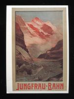 Jungfau-Bahn, Künstlerkarte
