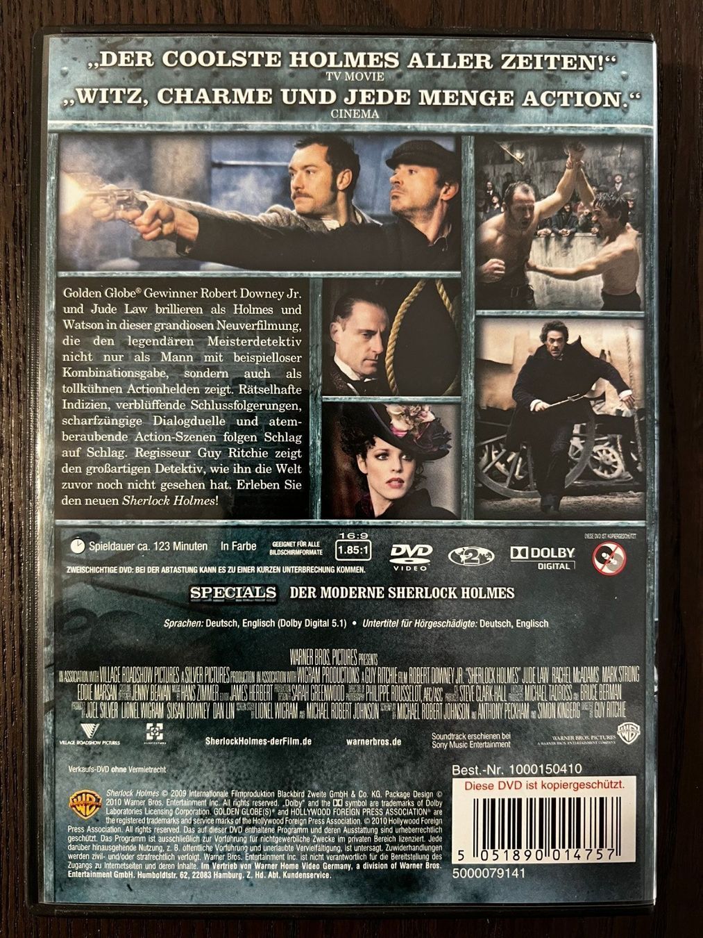 Tous les DVDs: Sherlock Holmes – D'occasion à Zürich par FilmFreunde 1
