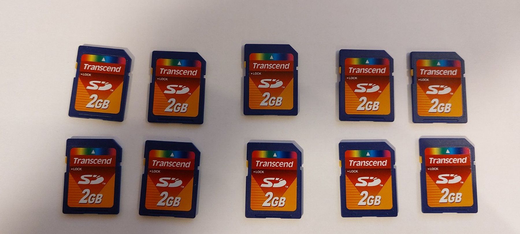 Schede di memoria: Speicherkarten 2G /10 Stk. TRANSCEND – Nuovo (secondo la descrizione) da Kölliken venduto da turimess