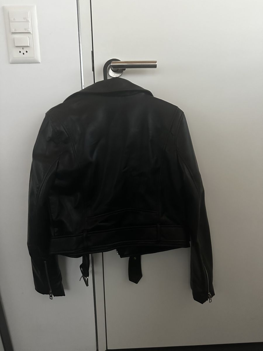 Zara Giacche: Schwarze Lederjacke – Usato da Romanshorn venduto da laa_279h 1