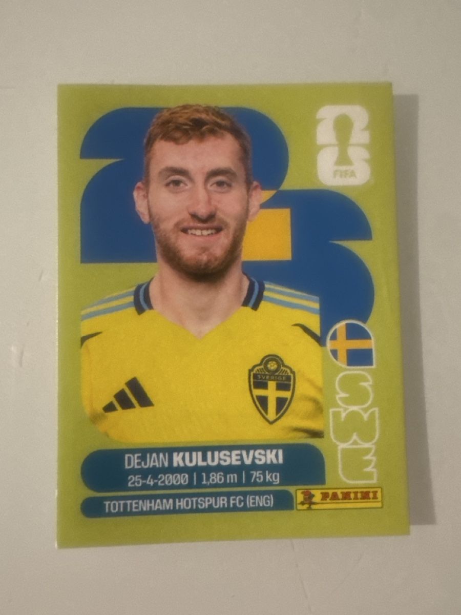 Panini Sammelbilder & Trading cards: Panini 2026 Dejan Kulusevski SWE17 – Neu (gemäss Beschreibung) aus Bern von akl_sy9s