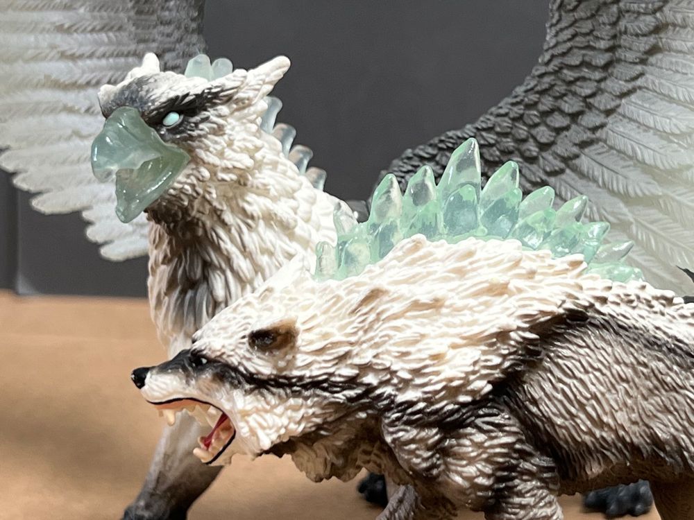 Schleich Eldrador Eis Greif und Schneewolf Eisgreif | Acheter sur Ricardo