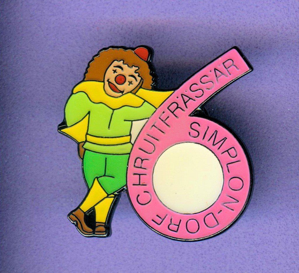Placchette & Badge: CHRUITFRÄSSÄR  Simplon-Dorf – Usato da Winterthur venduto da Sammleroase