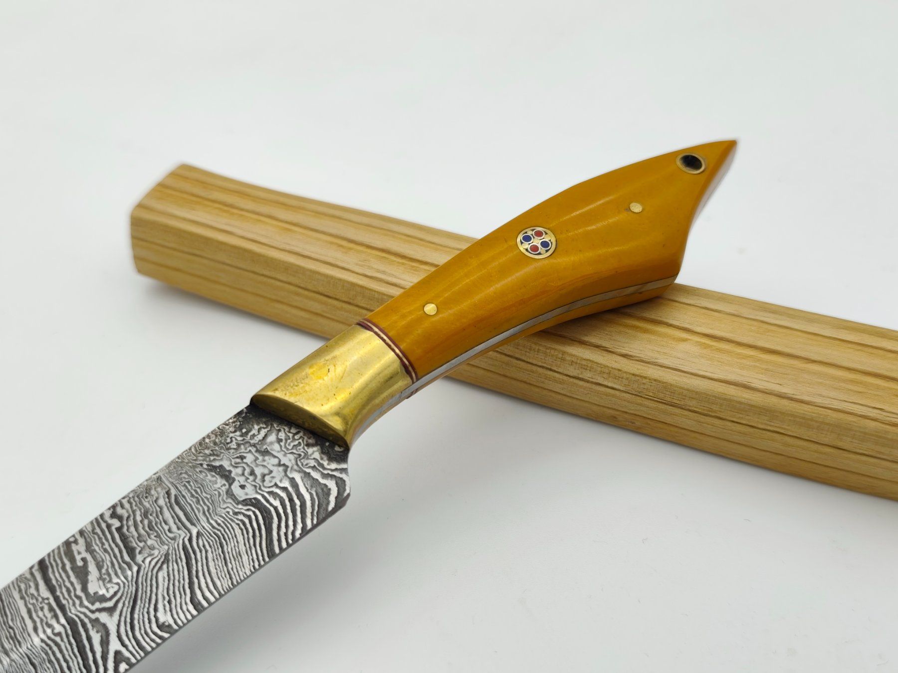 Coltelli da cucina: GEPRÜFT 1A Damast Messer Chefmesser Knife Damastmesser – Nuovo e nell'imballaggio originale da Arlesheim venduto da Premius_1 5