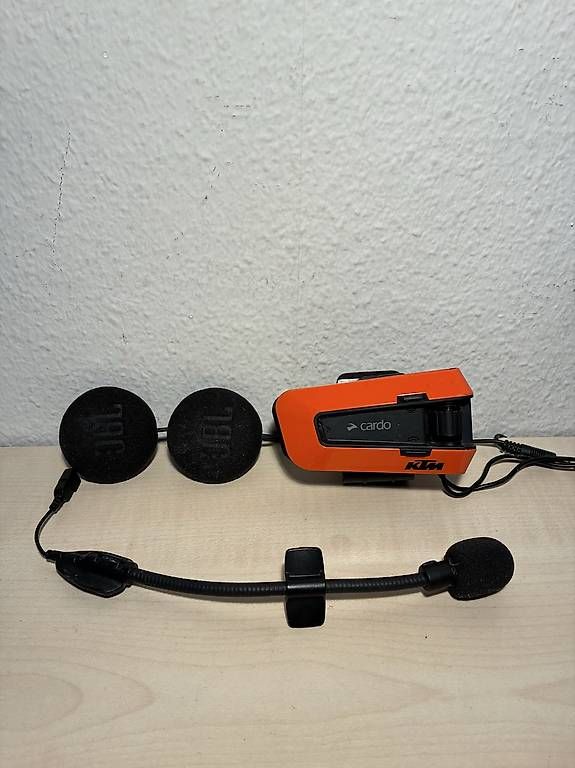 Kopfhörer: Cardo KTM Bluetooth-Headset mit JBL-Lautsprechern – Gebraucht aus Rorbas von D.V123