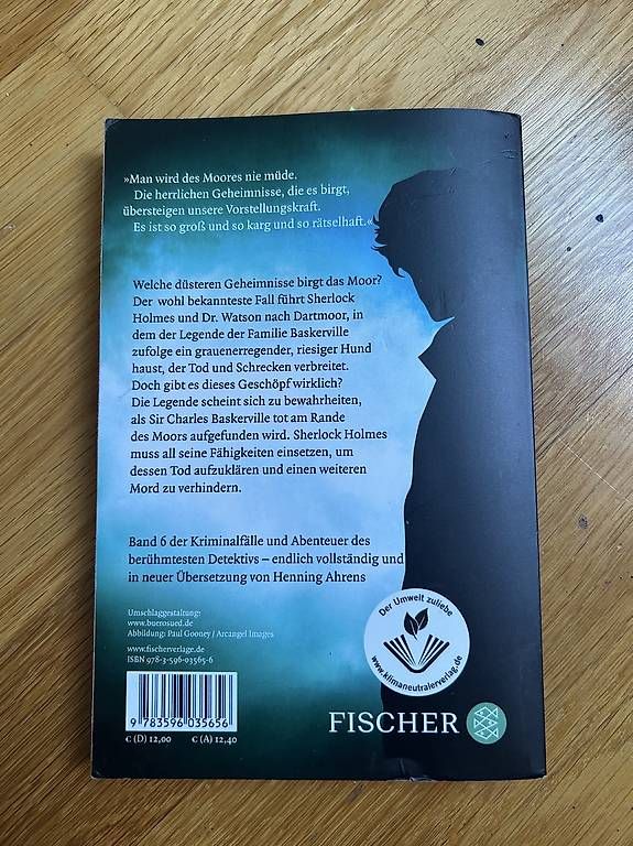 Bücher: Sherlock Holmes Der Hund der Baskervilles – Gebraucht aus Zürich von Kascha.B. 1