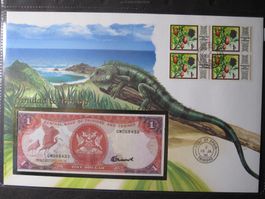 Banknotenbrief Trinidad & Tobago
