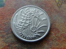 SINGAPOUR  10  Cents  1973
