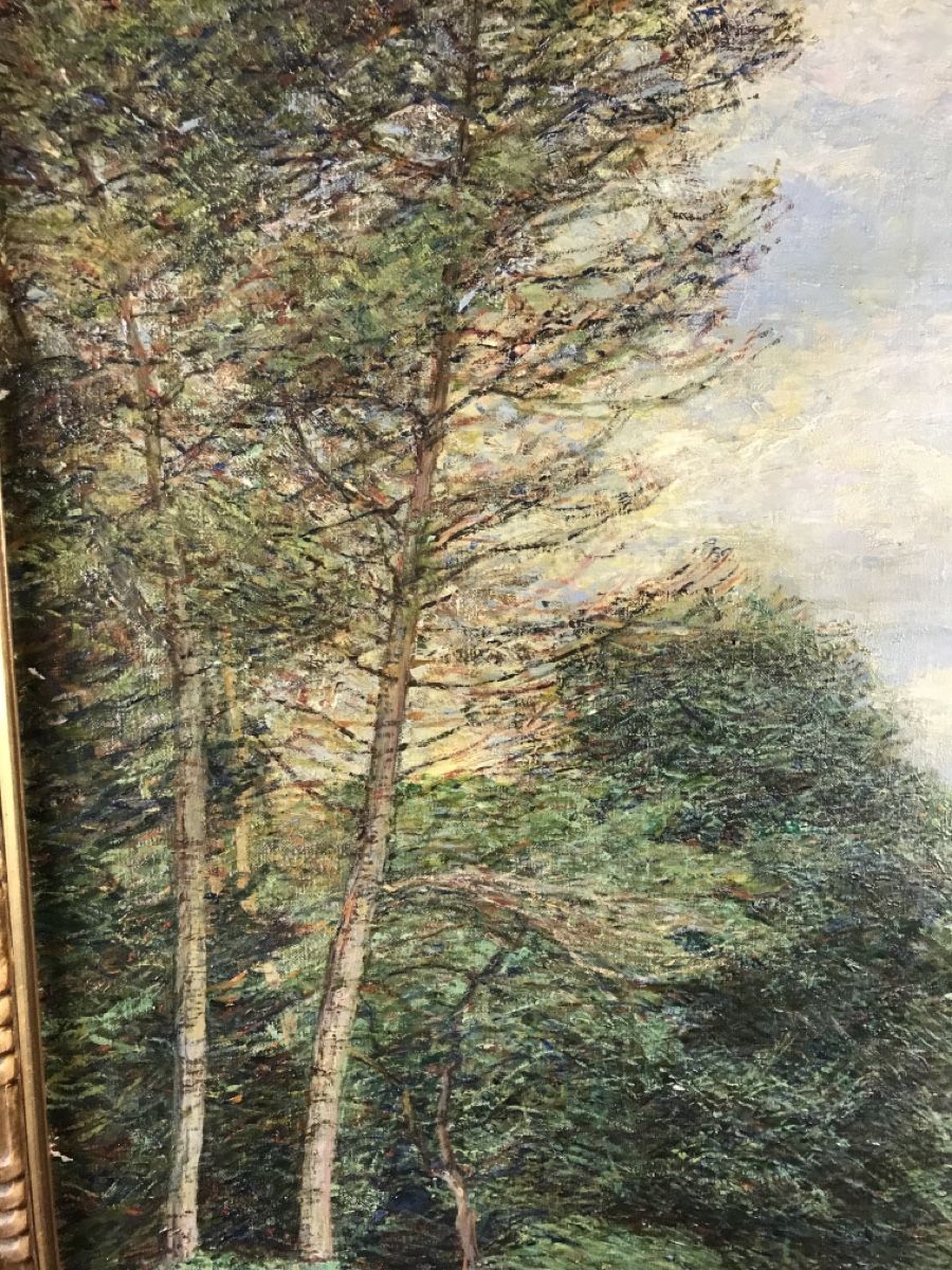 Gemälde: Guter Impressionist mit interessantem Monogr. – Gebraucht aus Wolfhalden von SecondAntique 3