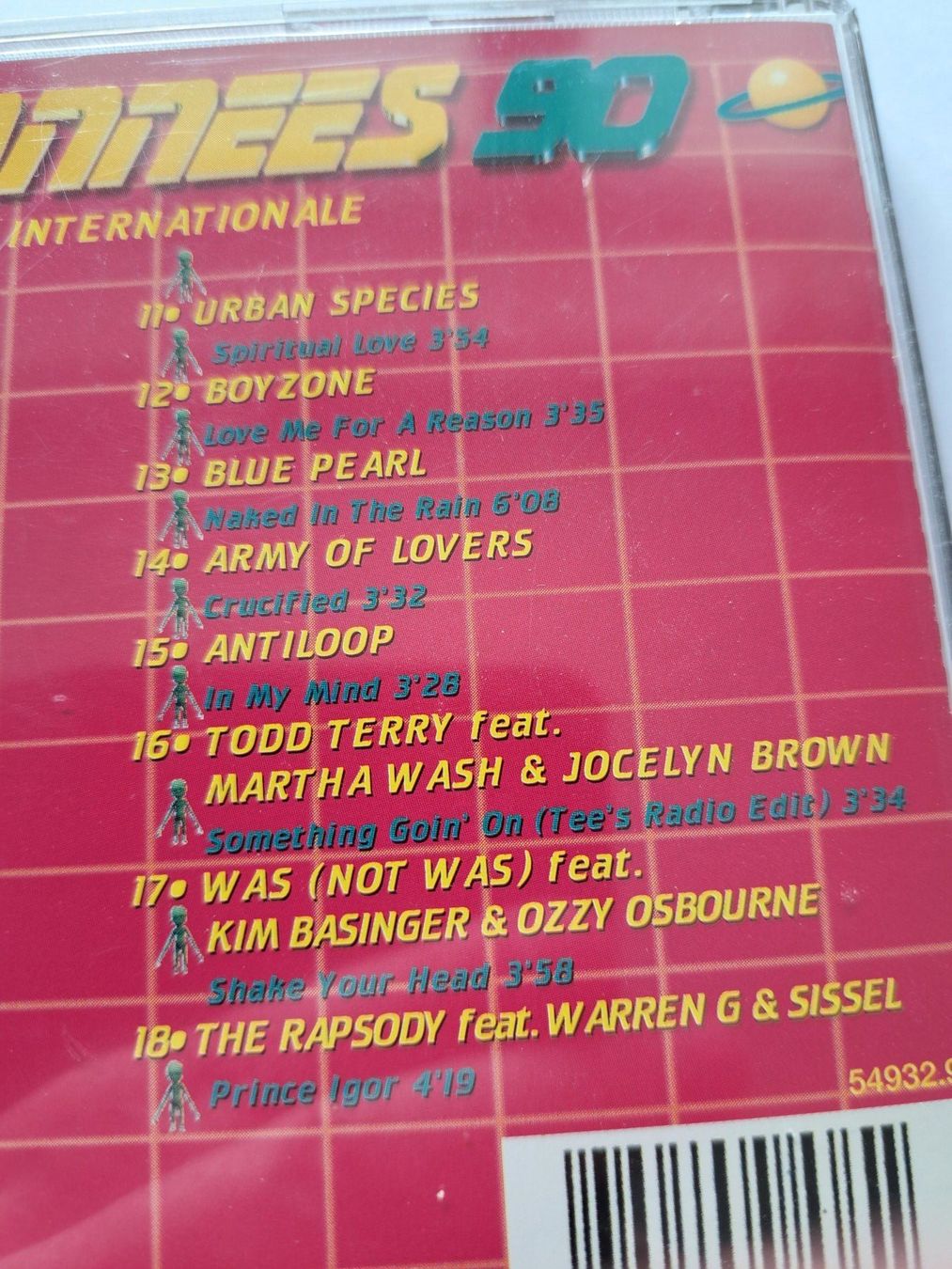 CD: Cd Mes années 90  Compilation – Usato da Pully venduto da bro_n52j 3