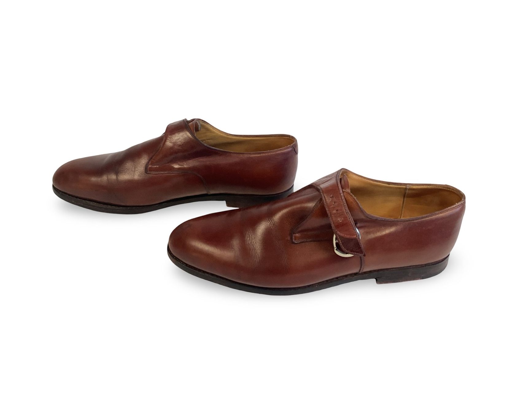 Scarpe da uomo: SAINT CRISPIN'S Monkstrap Lederschuhe – Usato da Zürich venduto da Restwert_Zuerich 1