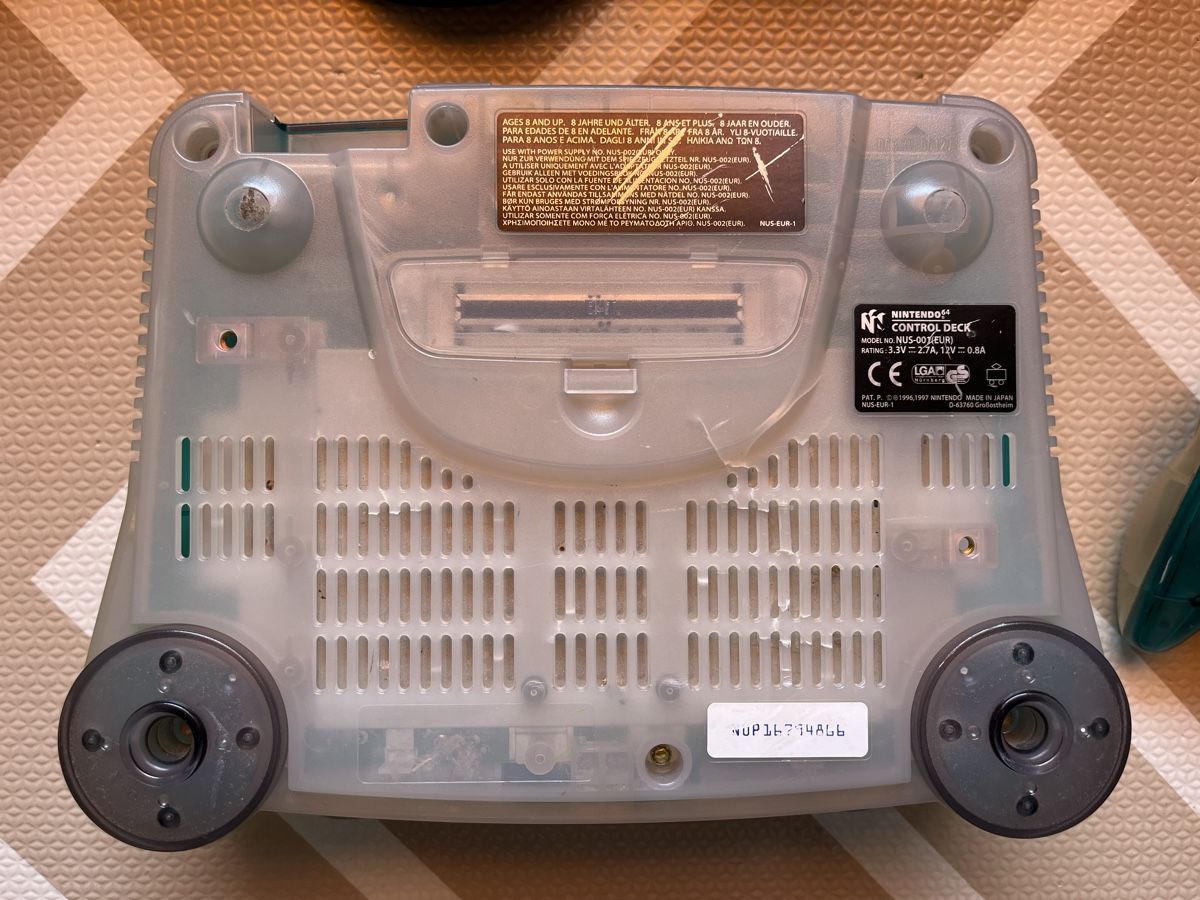 Nintendo Konsolen: Nintendo 64 clear blue + expansion pack – Gebraucht aus Perly von CMartin 1