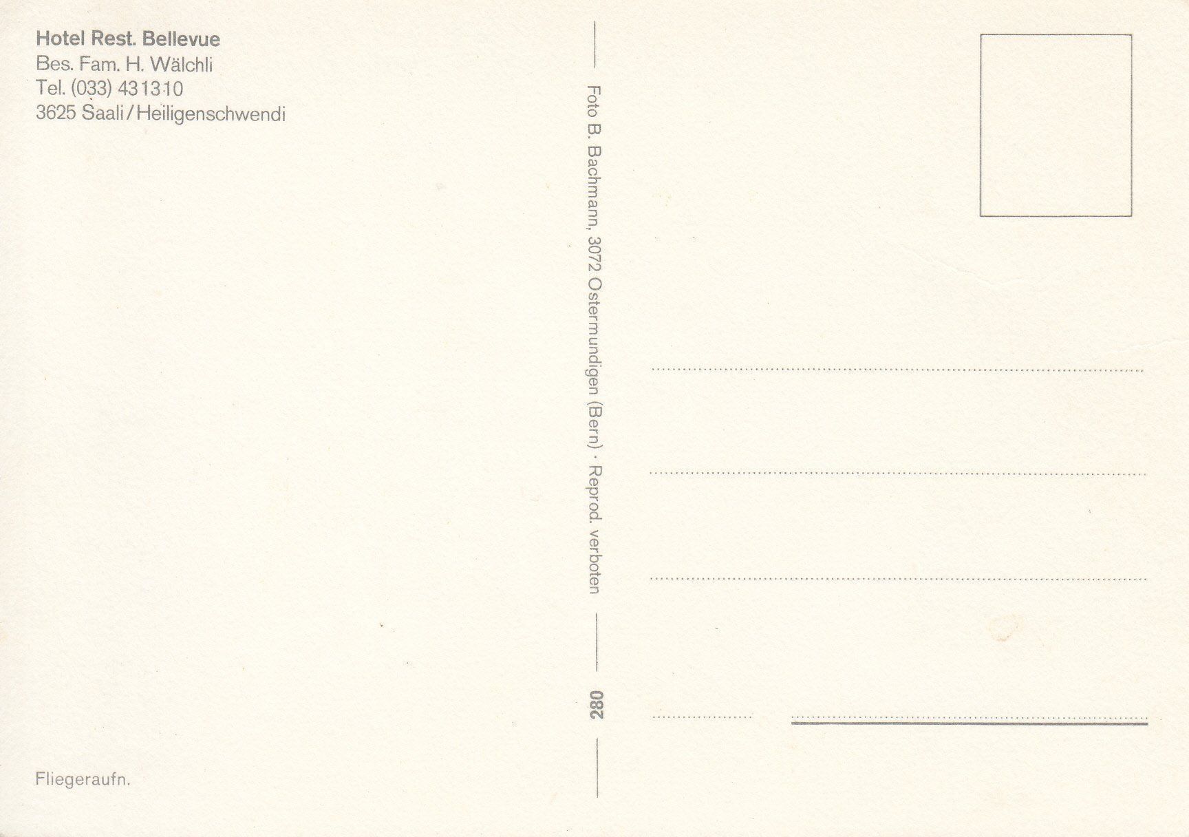 Cartoline postali: Saali, ca. 1970 – Usato da Bürglen TG venduto da StampGraf 1