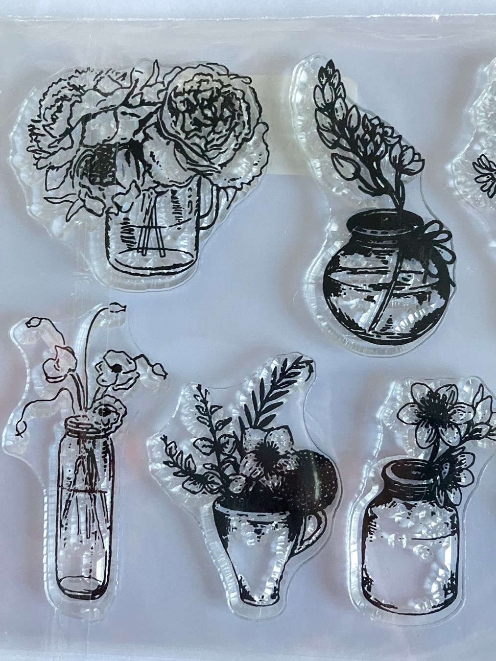 Timbri: Motivstempel  Blumensträusse 11x16 cm – Nuovo e nell'imballaggio originale da Effretikon venduto da wenuss 3