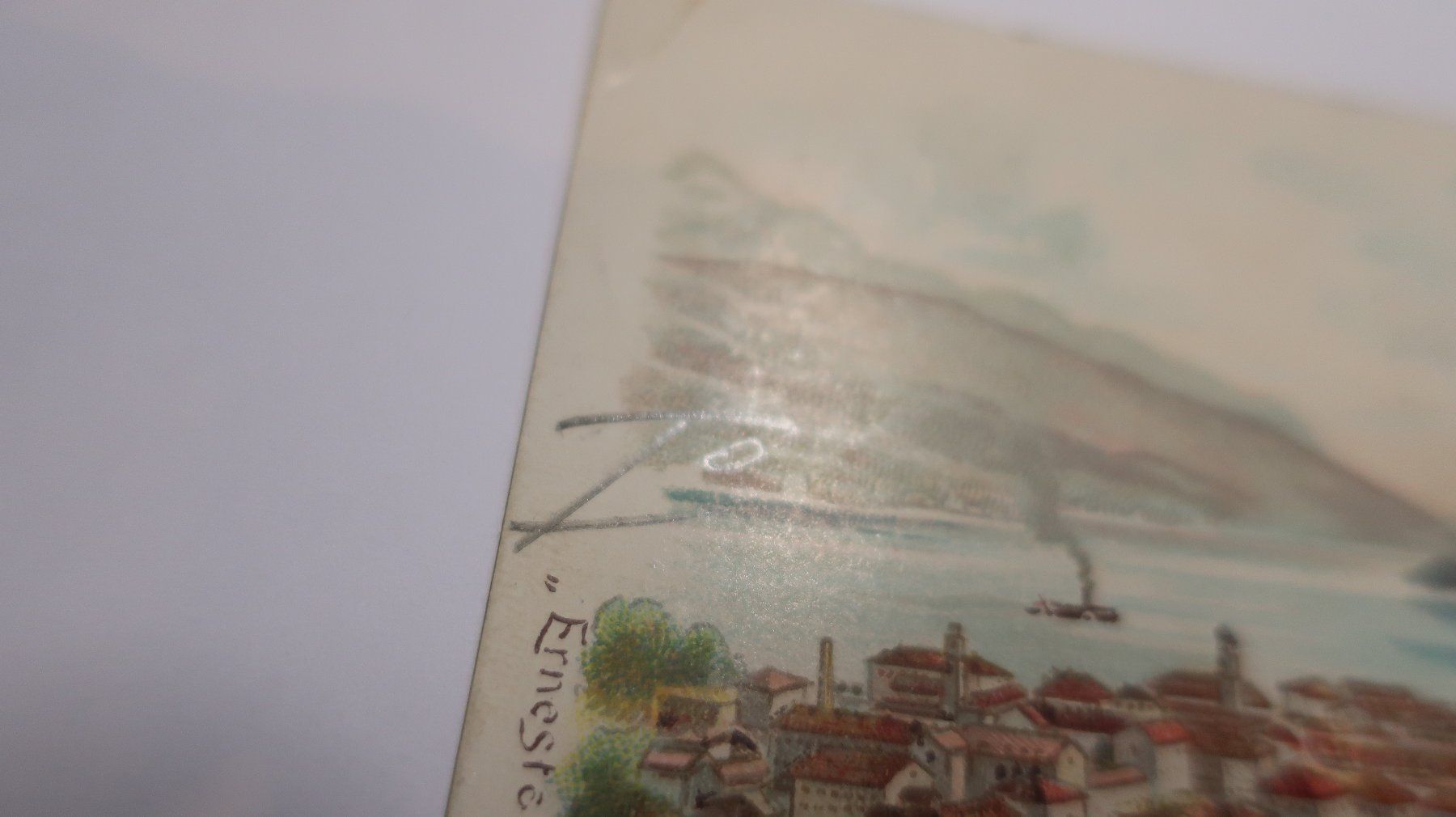 Cartes postales: Saluto da Lugano  1899 – D'occasion à Cormoret par Pascalll2001 2