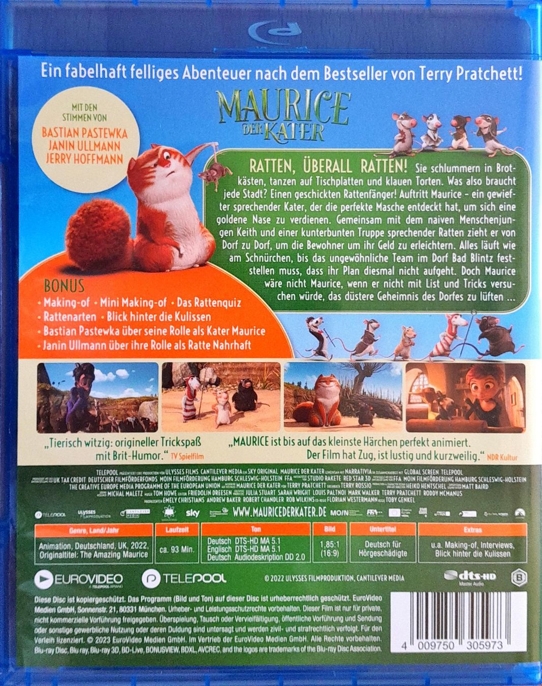 Tutti i DVDs: MAURICE DER KATER (2022) – Nuovo (secondo la descrizione) da Gelterkinden venduto da Tri-Tra-Trallala 1