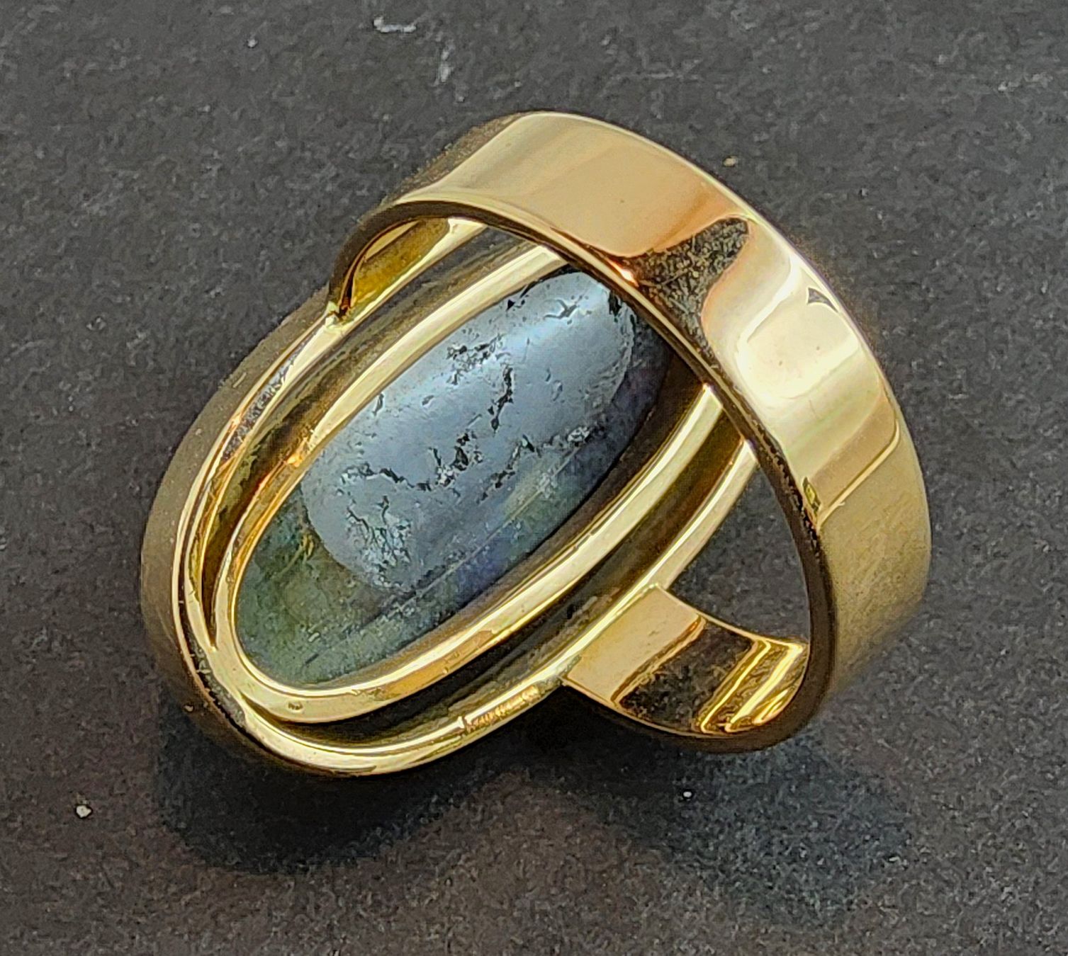 Anelli: Vintage Opal Gelbgold Ring – Usato da Thalwil venduto da freespirit-kev 4