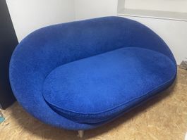 Blaues Bretz Designer Sofa