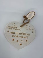 Herz Holzschild Dekoschild