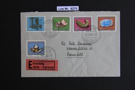 PP Brief sauber gestempelt 1960                     Los 6270