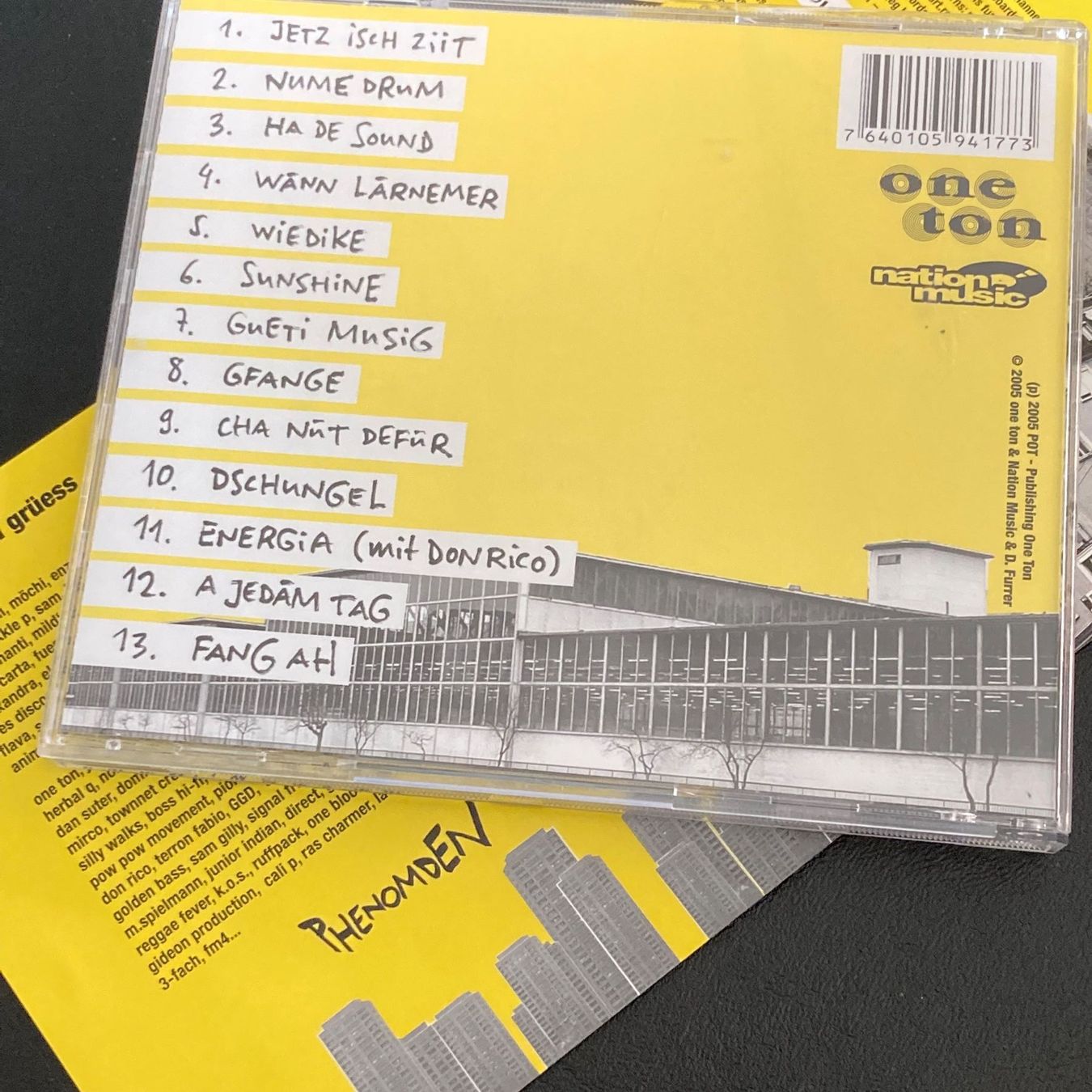 CD: Phenomden - Fang Ah – Usato da Bern venduto da Ntsamina 1